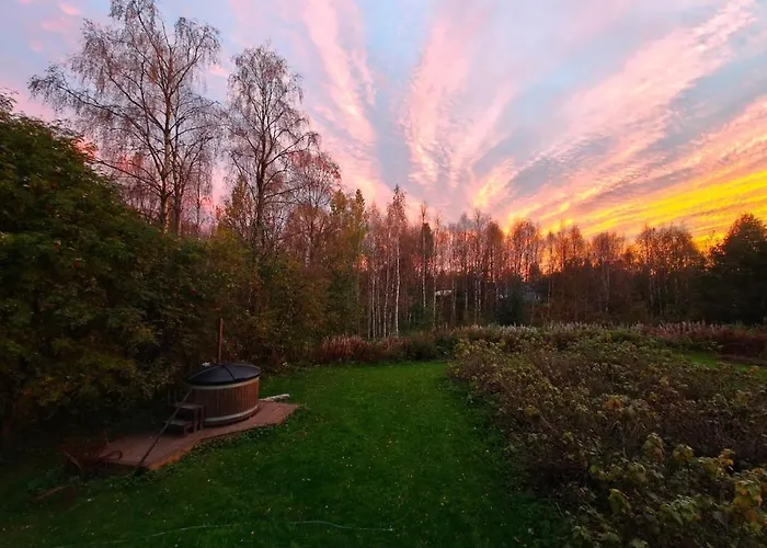 בקתה Onnela Sauna *